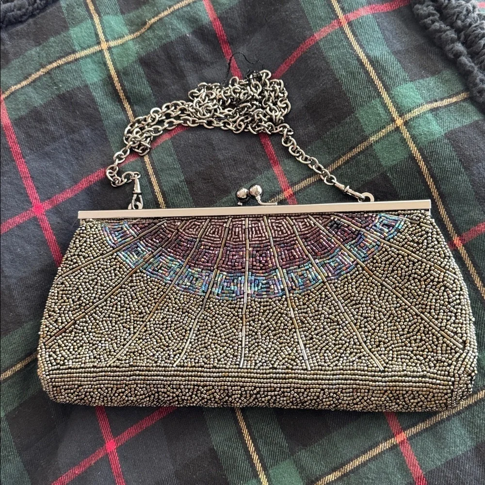 Vintage Inge Christopher Beaded Evening Purse